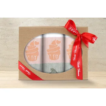 Utěrka DARRÉ Dárková kazeta utěrek 81 - Muffiny 3