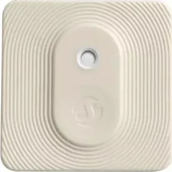 Centrální jednotka pro chytrou domácnost Shelly BLU H&T ZB - čidlo teploty a vlhkosti (Bluetooth, Zigbee), Slonovina