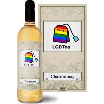 Víno Sablio Bílé víno LGBT Tea: 0,75 l