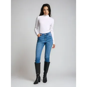 Dámské džíny Sinsay - Džíny slim - námořnická modrá - 213HC-59J - 213HC-59J-34