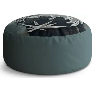 Taburet Sablio Taburet Circle Zaklínač V mlze: 38x48 cm