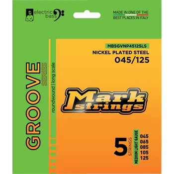 Struna pro kytaru a smyčcový nástroj Markbass Groove NP 5 045-125 + prodloužená záruka 3 roky