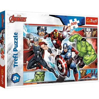 TREFL PUZZLE Avengers 60x40cm 300 dílků skládačka v krabici tr33000