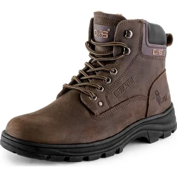 Pracovní obuv Canis CXS Obuv ROAD GRAND zimní kotník - AKCE! 231000460039 39 Hnědá