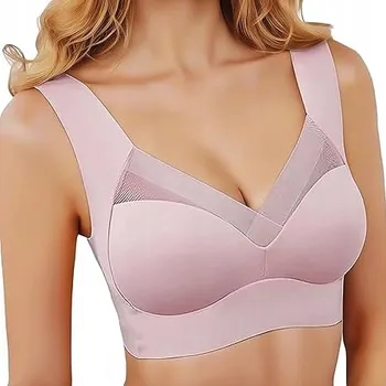Podprsenka Bezešvá podprsenka růžová velikost XL