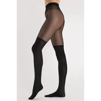 Dámské punčochy Silonkové punčocháče Fiore Miguela 40 den Barva: Černá, Velikost: 4-L