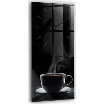 Hodiny Nástěnné hodiny Wallfluent černé 30 cm