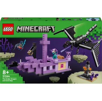 Stavebnice LEGO LEGO Minecraft 21264 Drak drak a Enderova Loď