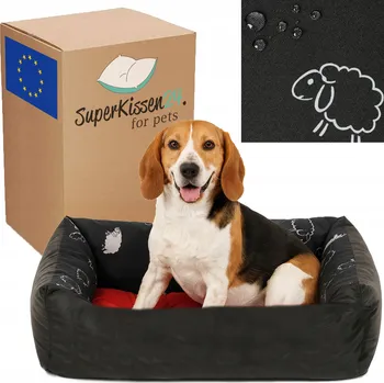 Pelíšek pro psa Pelíšek pro psa pelíšek 120x90 bordo ortopedický