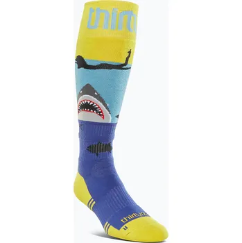 Pánské ponožky Pánské snowboardové ponožky ThirtyTwo TM Coolmax blue/yellow