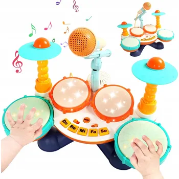 Hudební nástroj pro děti Hračky bubny, vzdělávací hračky pro rané vzdělávání dětí