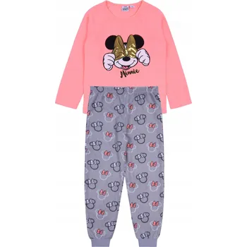 Dívčí pyžamo Flísové pyžamo Minnie Mouse 134 cm