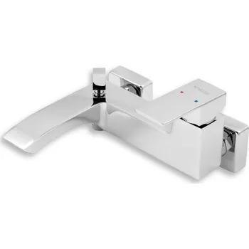 Vodovodní baterie Vanová baterie na okraj vany Novaservis 1 stříbrná