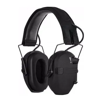 Chránič sluchu SHADE GEAR – Aktivní chrániče sluchu BLACK (tactical slim)