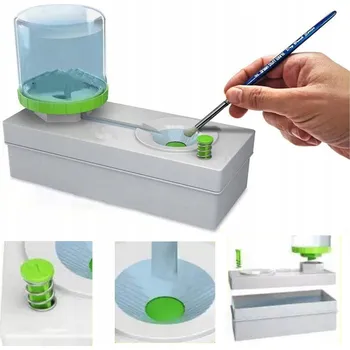 Kosmetický štětec Čistič štětců, mycí stanice pro čištění malířských štětců F311Z