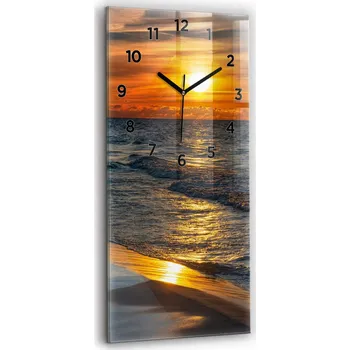 Hodiny Nástěnné hodiny svislé Tiché ručičky Kuchyně Władysławowo Baltské moře