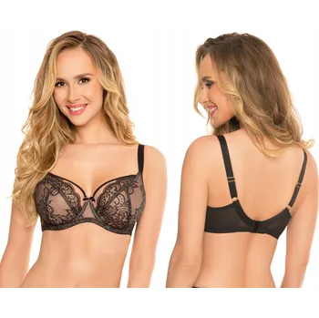 Podprsenka Vivisence 1044 černá podprsenka s měkkými košíčky, velikost 75I