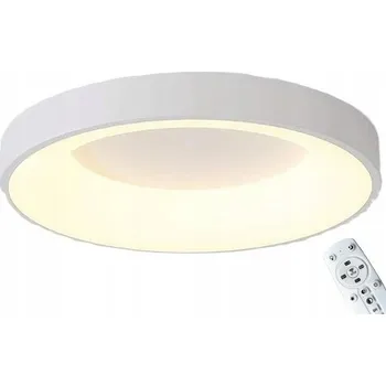 Stropní Stropní Svítidlo AjieQaQ bílý kulatý 30 W s integrovaným LED a dálkovým ovládáním
