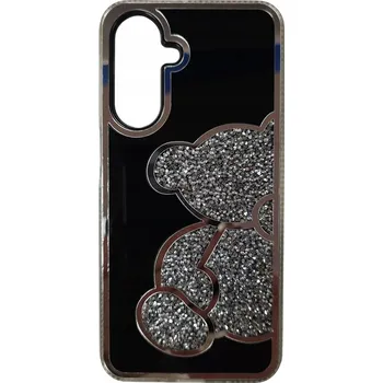 Pouzdro na mobilní telefon Zadní Kryt IziGSM pro Samsung Galaxy A17 stříbrný