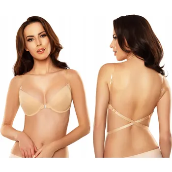 Podprsenka Push-up podprsenka Vivisence 1040 vel. 70E béžová