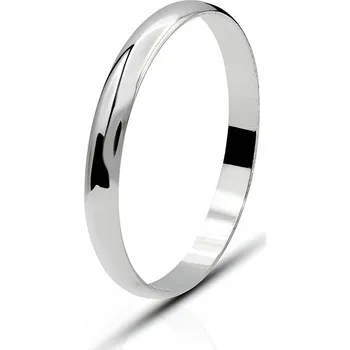 Prsten Stříbro Prstýnek ryzost 925 , leštěný úzký stříbrný snubní prsten | vel. 32