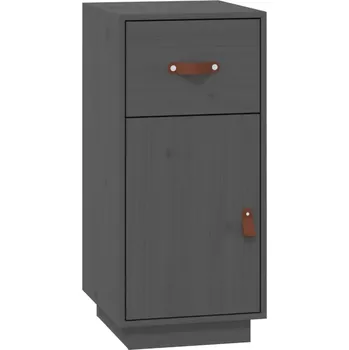 Komoda Komoda VidaXL 34 x 40 x 75 cm, odstíny šedé