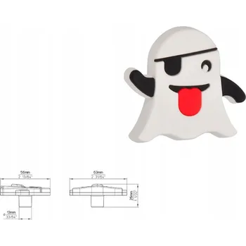 Nábytková úchytka SIRO H242-62RU46 barevná/duch