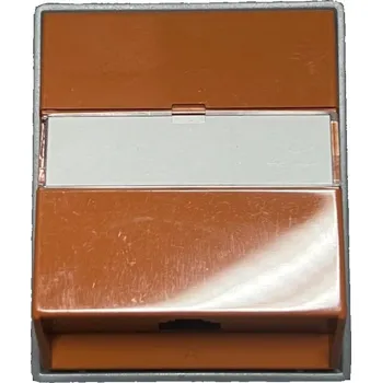 Elektrická zásuvka Kryt zásuvky telefonní ABB Element-Time 5013E-A00213, popisné pole - karamelová/šedá (5013E-A00213 07)