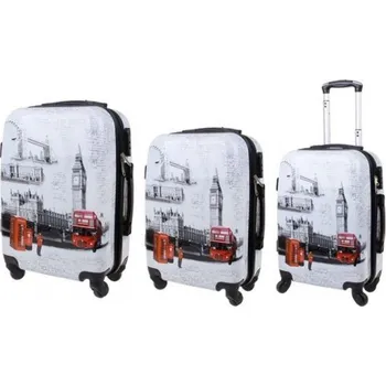 Sada 3 kufrů skořepinových (Big Ben)