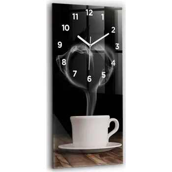 Hodiny Nástěnné hodiny Wallfluent černé 30 cm