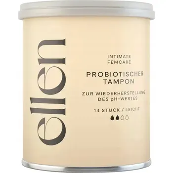 Menstruační tampony Ellen Probiotické tampony mini 14 ks