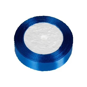 Stuha Stuha saténová - tmavě modrá - 20 mm/ 22,5m