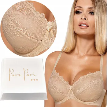 Podprsenka Paripari podprsenka s měkkými košíčky béžová velikost 75E