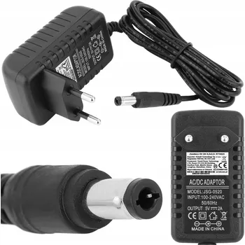 IP kamera NAPÁJECÍ ZDROJ 5V 2A 10W IMPULZNÍ DC SÍŤOVÝ UNIVERZÁLNÍ REBALL 2.5/5.5mm