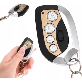 DÁLKOVÉ OVLÁDÁNÍ PRO SAMOKOPÍROVACÍ BRÁNU PRO ALARM ROLET 433.92MHZ UNIVERZÁLNÍ 50-100M