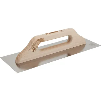 Zdenické nářadí KUBALA - WOOD LINE hladítko nerezové 480x130mm hladké - dřevěná rukojeť