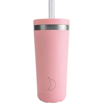 Chilly's ORIGINÁL Termohrnek s brčkem 500 ml / Růžový