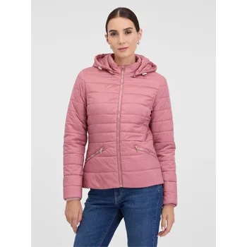Světle růžová dámská zimní bunda ORSAY Orsay modrá | růžová 3500210