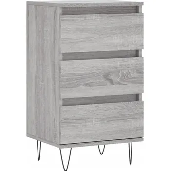 Komoda Komoda, šedý dub sonoma, 40x35x70 cm, dřevěný kompozit