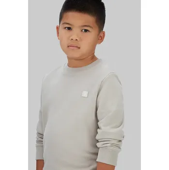 Chlapecká mikina Dětská mikina Calvin Klein Jeans IU0IU00570.128.176.PPY2 šedá 09X, vel. 176