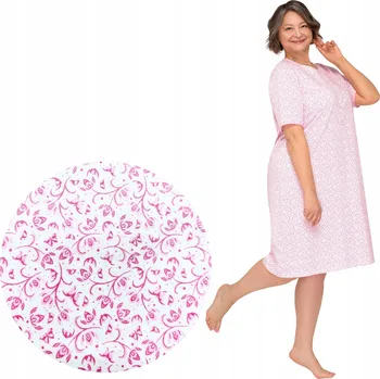 Dámské oblečení Martel Košile noční dámská, krátký rukáv za koleno, velikost M