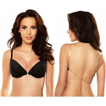 Podprsenka Podprsenka Vivisence vel. Push-Up, velikost 80C, černá