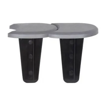 Zahradní obrubník Plast Zahradní lem 380 cm x 11 cm šedý