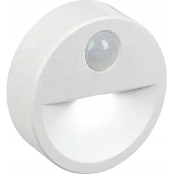 Stojací lampa NOČNÍ LAMPA BEZDRÁTOVÁ LED LAMPA SE SENZOREM POHYBU A SOUMRAKU PIR NA BATERIE