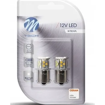 Autožárovka Žárovky M-Tech P21W BA15s P21W 1,9 W 2 ks