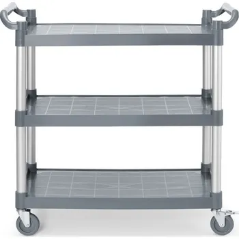 Servírovací stolek AmerBox Servírovací vozík se 3 policemi, velký, AmerBox, 1010x500x(H)960mm