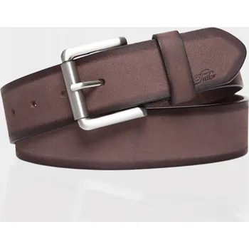 Opasek Pánský pásek Tom Tailor SOPO-TT376 Klasický Kožený Hnědý 105