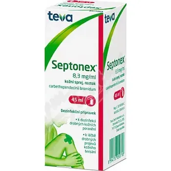 Lék na bolest, zánět a horečku Septonex 8.3mg/ml drm.spr.sol.1x45ml