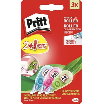 Korekční prostředek Pritt korekční MINI roller 5mm x 6m 2+1