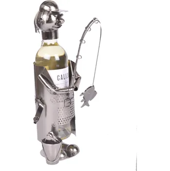 Stojan na víno Stojan na víno - Rybář